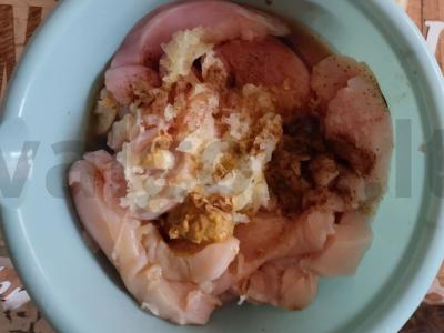 Vištienos stripsai garstyčiose Žingsnis 2