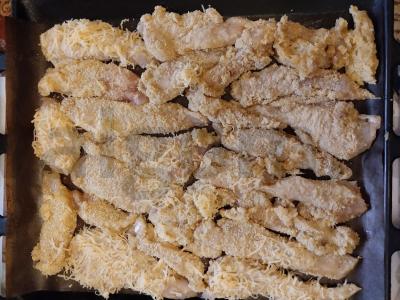 Vištienos stripsai garstyčiose Žingsnis 5