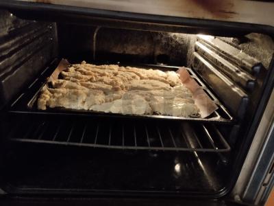 Vištienos stripsai garstyčiose Žingsnis 6