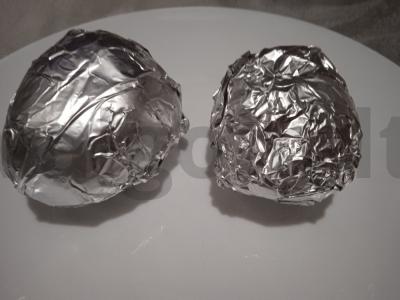 Keptas bulvės su grietinės, rūkytos dešros ir sūrio įdaru Žingsnis 2