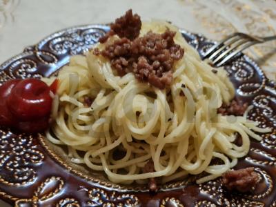 Makaronai po-flotiski su jautienos faršu pagrindine nuotrauka