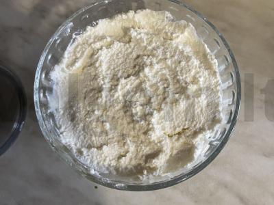 Švelnus varškės kremas su medaus-šokolado glazūra Žingsnis 5