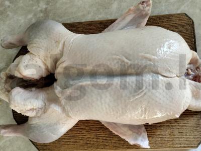 Švelni ir sultinga antis su apelsinais ir bulvėmis Žingsnis 1