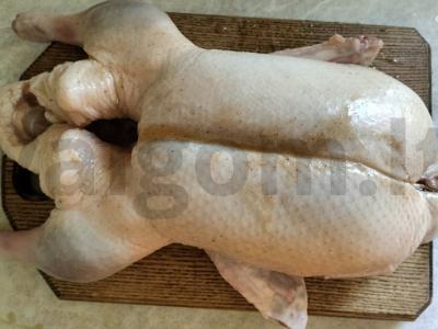 Švelni ir sultinga antis su apelsinais ir bulvėmis Žingsnis 6