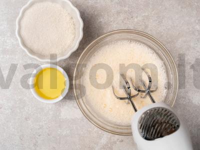 Namų meduoliai su kefyru Žingsnis 1