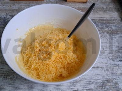 Sūrio vafliai pusryčiams Žingsnis 5