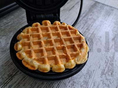 Sūrio vafliai pusryčiams Žingsnis 8