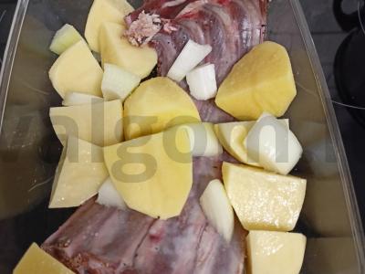 Avinžirnių šonkauliai su bulvėmis orkaitėje Žingsnis 2