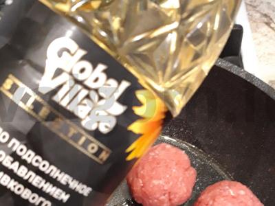 Jautienos kotletai su avinžirniais granatų padaže Žingsnis 5