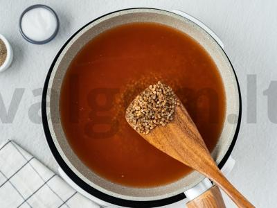 Grikių košė su vištiena Žingsnis 4