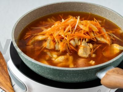 Grikių košė su vištiena Žingsnis 5