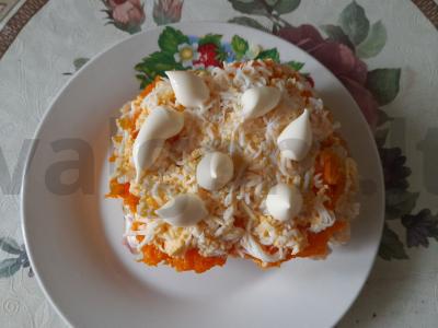 Sumuštinis „Silkė po kailiu“ Žingsnis 3