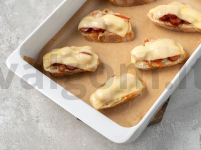 Karšti sumuštiniai su picos skoniu Žingsnis 10