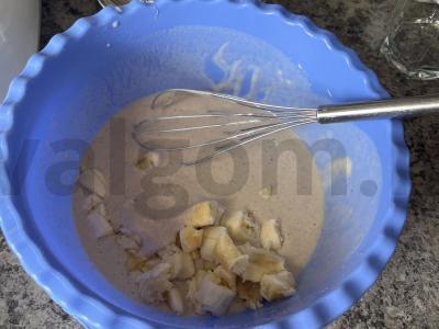 Beigluteniai bananų blynai Žingsnis 3