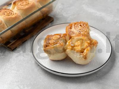 Cinamono sraigės karamelėje Žingsnis 9