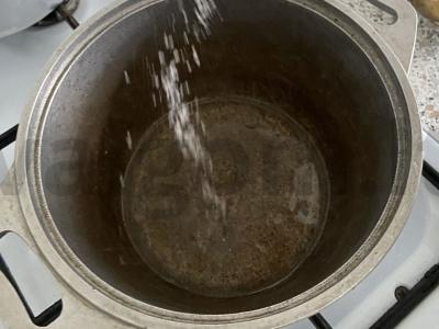 Jautienos guliašas su morkomis ir svogūnais Žingsnis 2