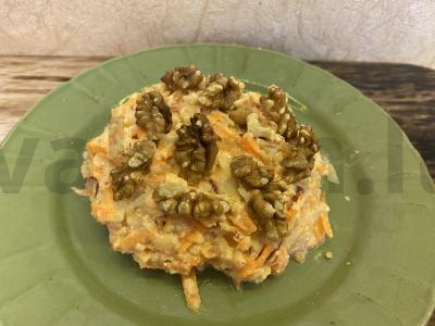 Morkų-obuolių salotas Žingsnis 6