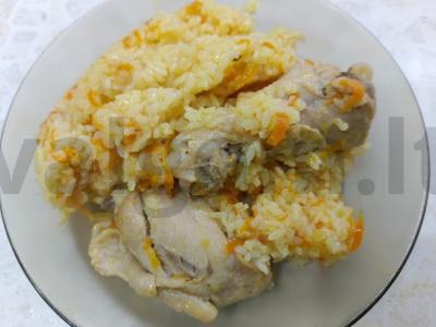 Vištienos plovas su prieskoniais Žingsnis 14