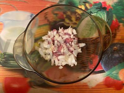 Patiekalas „Oelana“ su daržovėmis ir kiaulienos minkštimu Žingsnis 2