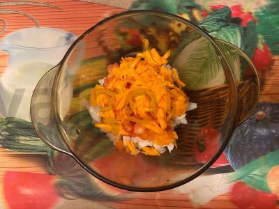 Patiekalas „Oelana“ su daržovėmis ir kiaulienos minkštimu Žingsnis 4