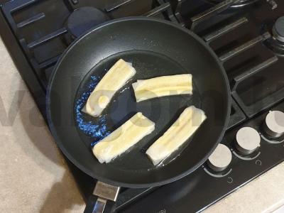 Kepti bananai ryžių popieriuje Žingsnis 6