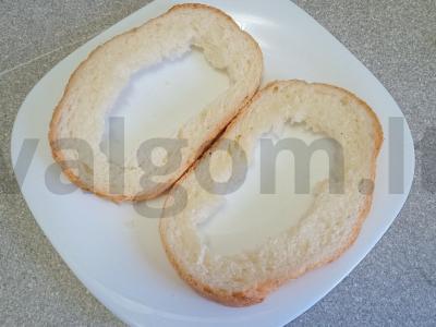 Skrebučiai su pievagrybiais, paprikomis ir sūriu Žingsnis 5