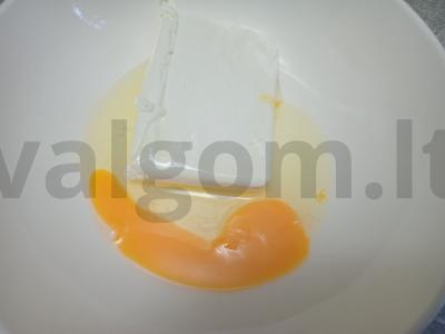 Sūrio blynai su karamele Žingsnis 2