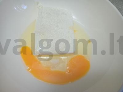 Sūrio blynai su karamele Žingsnis 3