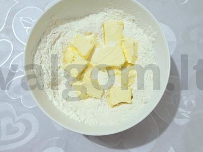 Skaniausias sausainis su termostatu jogurtu Žingsnis 2