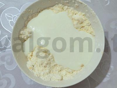 Skaniausias sausainis su termostatu jogurtu Žingsnis 3