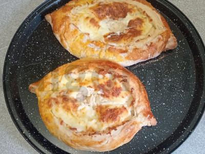 Adžarų hachapuri su suluguni sūriu Žingsnis 8