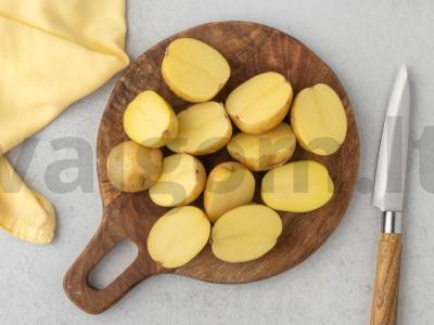 Bulvės su lašiniais pagal močiutės receptą Žingsnis 1