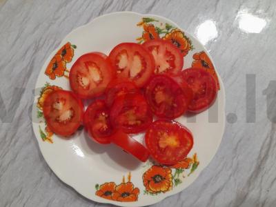 Vištienos krūtinėlė, kepta su pomidorais lėtoje viryklėje Žingsnis 2