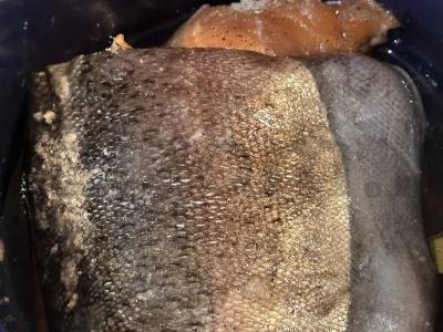 Sūdyta lašiša namuose Žingsnis 2