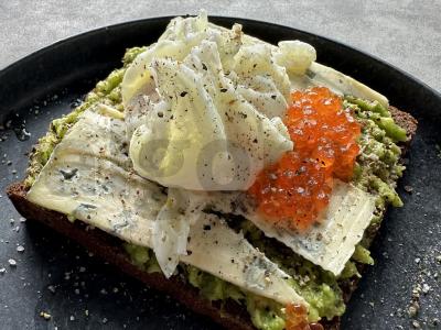 Avokado tostai Žingsnis 5