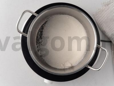 Vanilinė karamelė Žingsnis 1