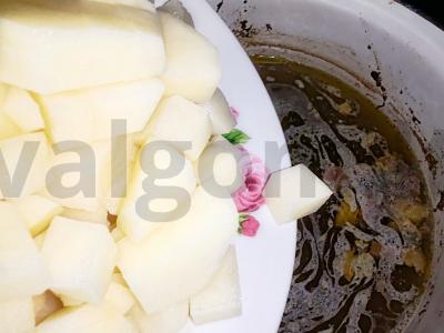 Kvapnus antisoupas su bulguru Žingsnis 4