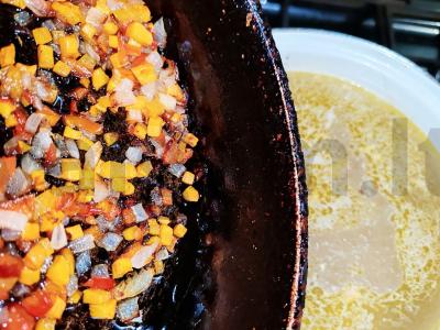 Kvapnus antisoupas su bulguru Žingsnis 7