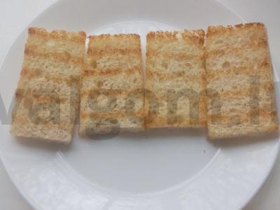 Tostai su varške ir persimonu Žingsnis 4