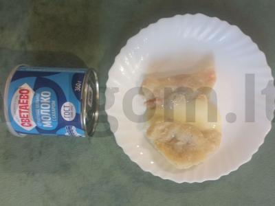 Varenyky su vyšniomis ir kondensuotu pienu Žingsnis 6