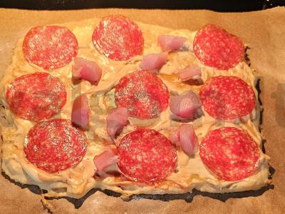 Mėsos pica su jalapeño Žingsnis 5