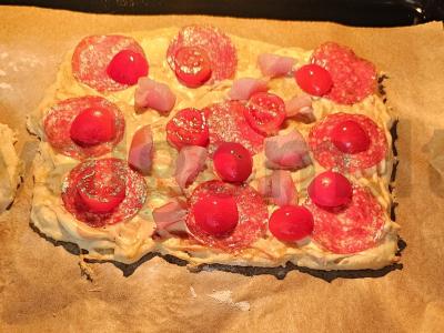 Mėsos pica su jalapeño Žingsnis 6