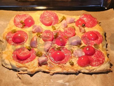 Mėsos pica su jalapeño Žingsnis 9