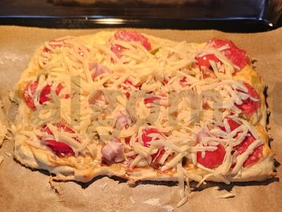 Mėsos pica su jalapeño Žingsnis 10