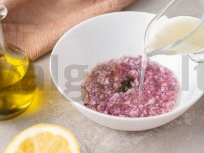 Kuskuso salotos su daržovėmis Žingsnis 4