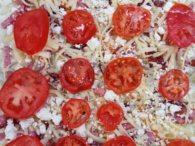 Pica su sūriu ir varške Žingsnis 12