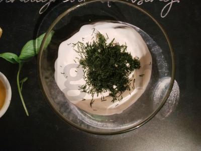 Kreminiai pyragėliai su varškės sūriu ir krevetėmis Žingsnis 1