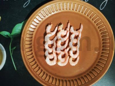 Kreminiai pyragėliai su varškės sūriu ir krevetėmis Žingsnis 2