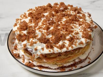 Tortas „Kreščiatyj jar“ su beze Žingsnis 17