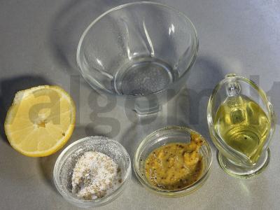 Užkandis su vištienos karpaču, žolelėmis ir vyšniniais pomidorais Žingsnis 4